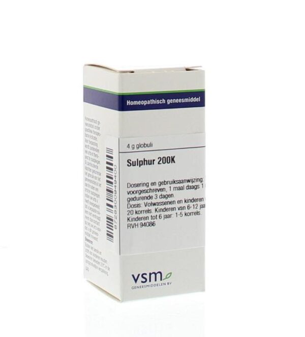 VSM Sulphur 200K