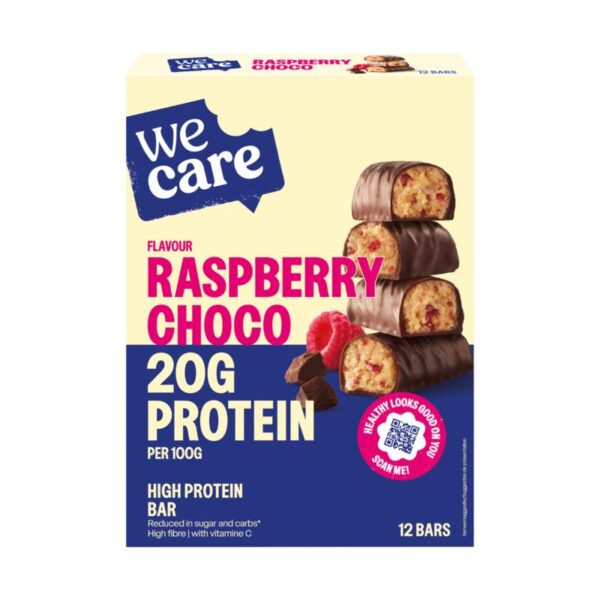 Wecare bars choco rasberry