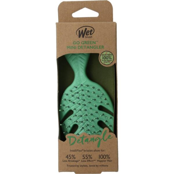 Wetbrush Go green detangler green mini