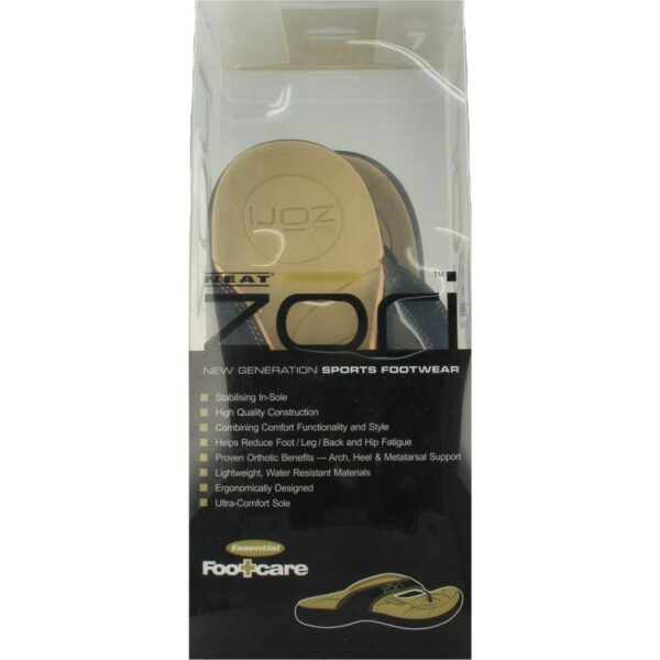 Zori Teenslipper black size 7